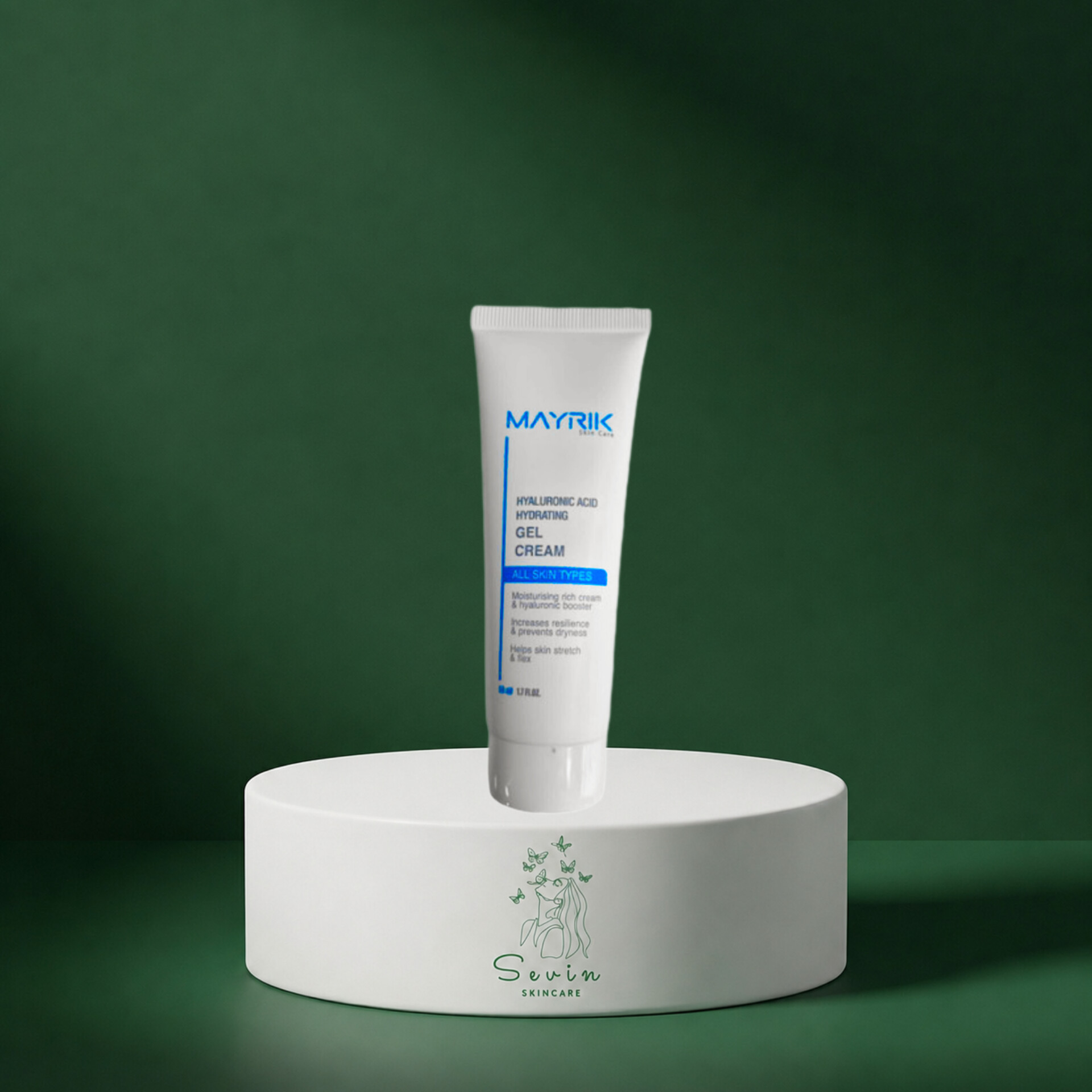 ژل کرم آبرسان میریک حاوی هیالورونیک اسید حجم 50mL