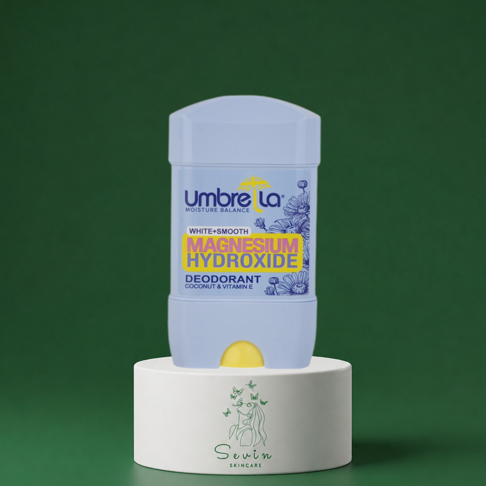 ژل دئودورانت زنانه آمبرلا مدل White And Smooth حجم 75 میلی لیتر