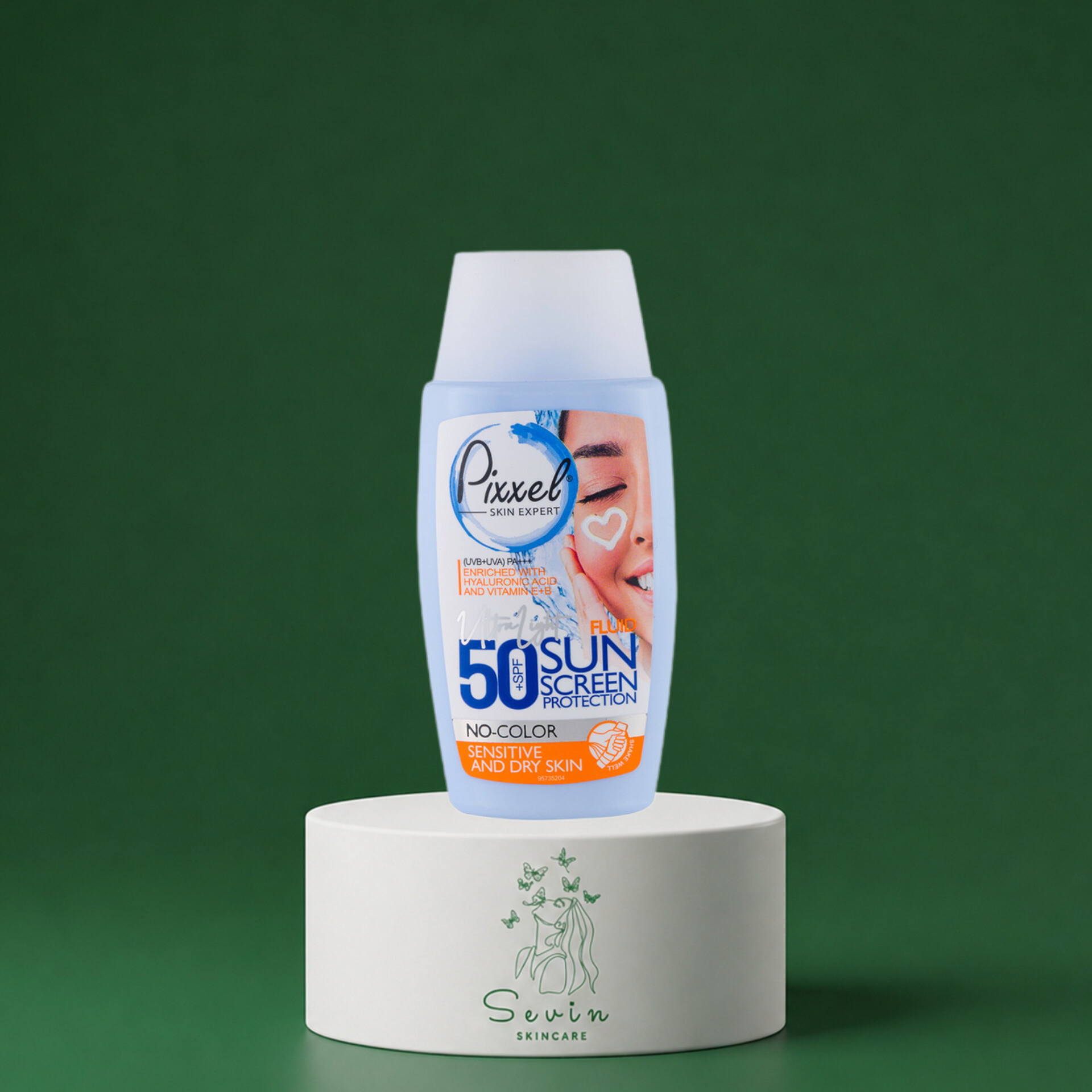 ضد آفتاب پیکسل پوست خشک و حساس 50 میلی لیتر SPF50 بدون رنگ
