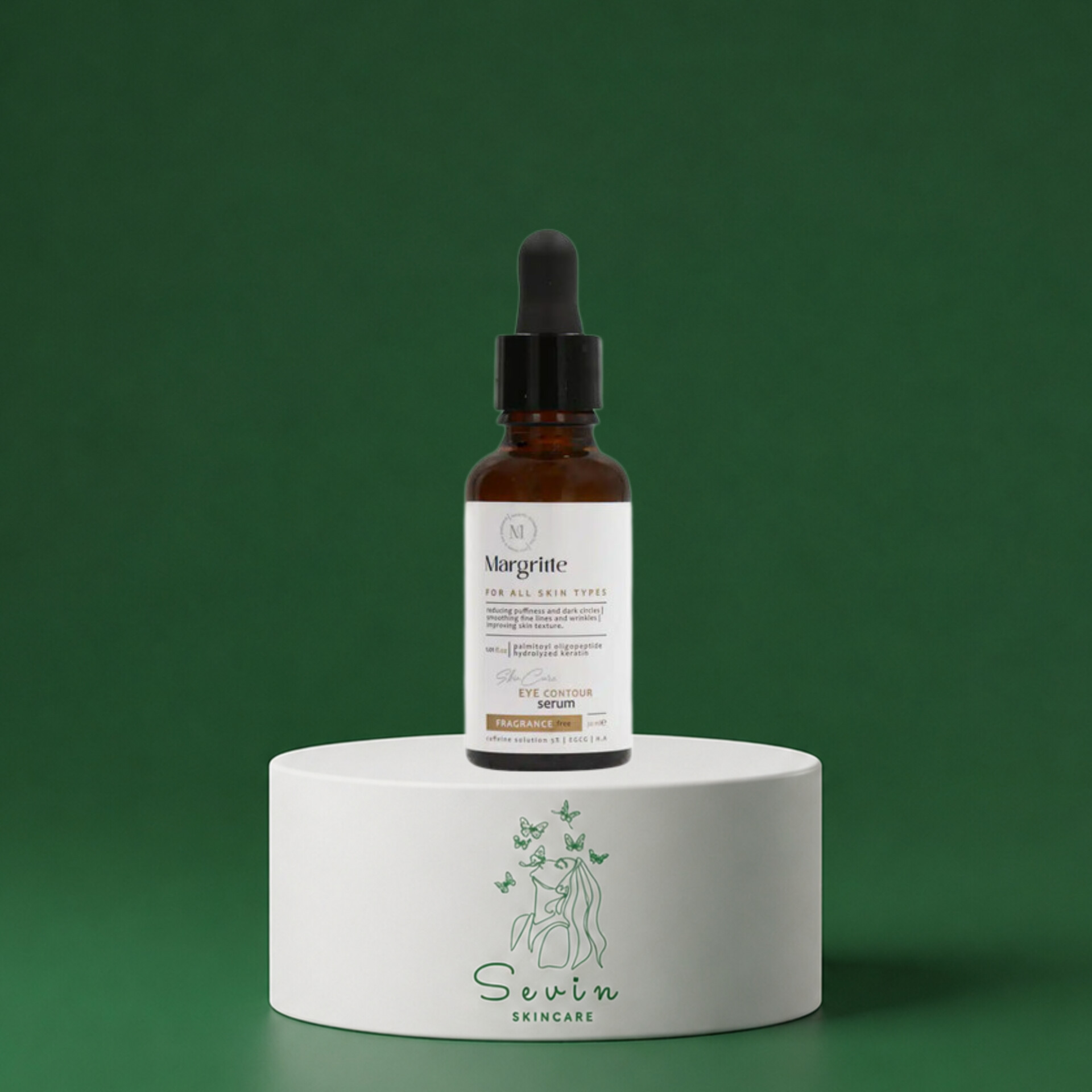سرم دور چشم کافئین 5% مارگریت